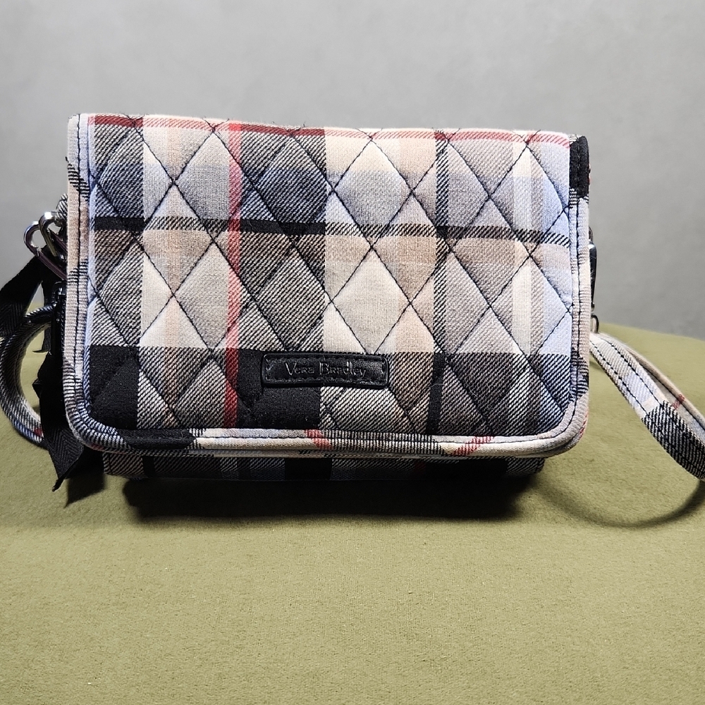 Vera Bradley Plaid Crossbody Bag